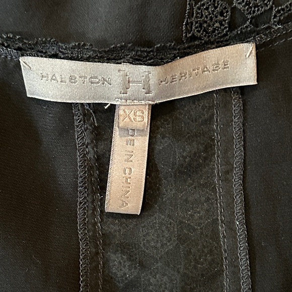 Halston Heritage Black Long Sleeve Dress - Picture 3 of 3